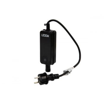 LEDOM 24W WIFI TUYA kerti fényfüzér tápegység, IP65, LED line, LL-471192 kép