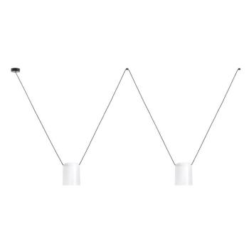 LEDS-C4 Attic Double henger Ø 15 cm fehér kép