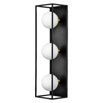 Ledvance Decor Square keretes fali lámpa 3 foglalattal, fekete kép