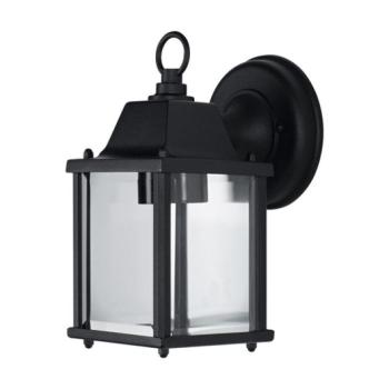 Ledvance Endura Classic Lantern Square stílusú kültéri fali lámpa, fekete, E27 kép