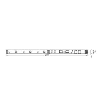 LEDVANCE Flex távoli LED-szalag IP20 RGBW, 3m kép