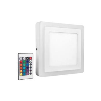 Ledvance LED Color + White Square LED lámpa távirányítóval 17W 3000K 700lm, 20x20cm, 780LM kép