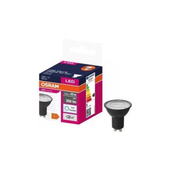 LED Izzó VALUE PAR16 GU10/4,5W/230V 6500K 120° fekete - Osram 4058075766488 kép