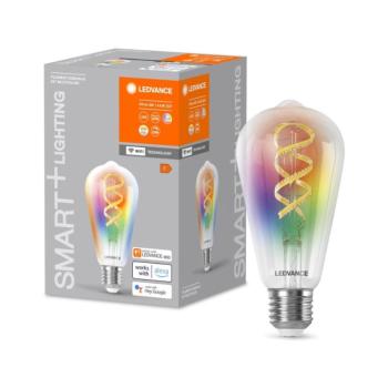 LED RGBW Dimmelhető izzó SMART+ E27/4,8W/230V 2700-6500K Wi-Fi - Ledvance 4058075777873 kép