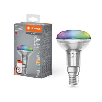 LED RGBW SMART+ E14/3,3W/230V 2700-6500K Wi-Fi, stmívatelná - Ledvance 4058075609556 kép