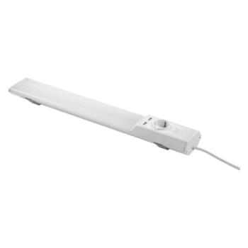 Ledvance Linear Flat konyhai pultvilágító LED lámpa konnektor + USB, 10 W, hidegfehér