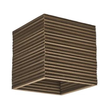 Ledvance - Mennyezeti lámpa DECOR CARDBOARD 1xE27/15W/230V 25x25 cm 4058075837409 kép