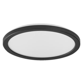 Ledvance Orbis Ultra Slim Backlight kapcsolóval szabályozható mennyezeti LED lámpa, 15W, fekete kép