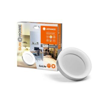 LEDVANCE SUN@Home kör alakú LED mennyezeti lámpa ezüst színben kép