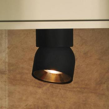 Downlight Pitcher, fekete/sárgaréz, 1 izzó, fém, GU10 kép