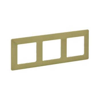 Legrand 754083 - VALENA LIFE 3P kapcsolókeret, zöld 754083 kép
