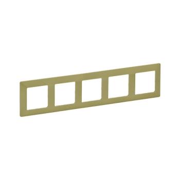Legrand 754085 - VALENA LIFE 5P kapcsolókeret, zöld 754085 kép