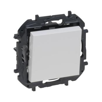 Legrand - Egypólusú kapcsoló sz. 1/0 keret nélkül NILOE STEP fehér 863107B kép