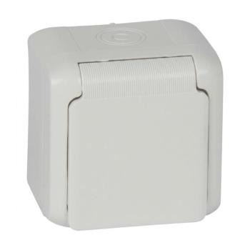 Legrand - fali háztartási aljzat FORIX 250V IP44 fehér 782375 kép