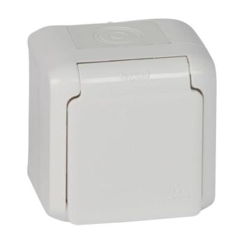 Legrand - Falra szerelhető kültéri konnektor FORIX 250V IP44 fehér 782373 kép
