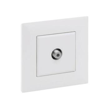 Legrand - keretes TV aljzat NILOE STEP fehér LR0060+LR0059 kép