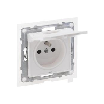 Legrand - Kültéri fali aljzat keret nélkül SUNO 250V IP44 fehér 721186 kép
