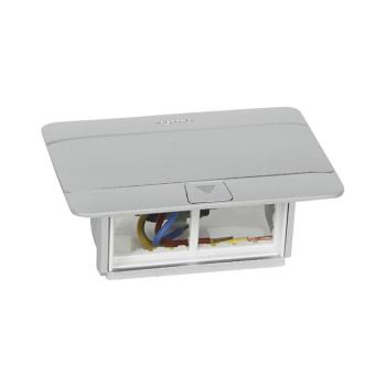 Legrand 54011 - Konnektor keret asztallaphoz POP-UP 4M alumínium 54011 kép