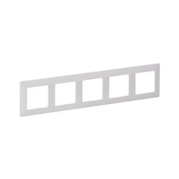 Legrand 754005 - VALENA LIFE 5P kapcsolókeret, fehér 754005 kép