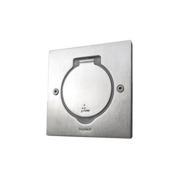 Legrand 89700 - Keret padló konnektorhoz PLATINUM 2M IP44 rozsdamentes acél 89700 kép