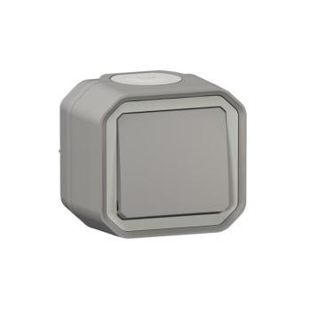 Legrand - Lépcsőházi kapcsoló 6-os PLEXO IP55 szürke 069711L kép