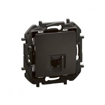 Legrand - NILOE keret nélküli RJ45 Ethernet aljzat, fekete NP4306BK kép