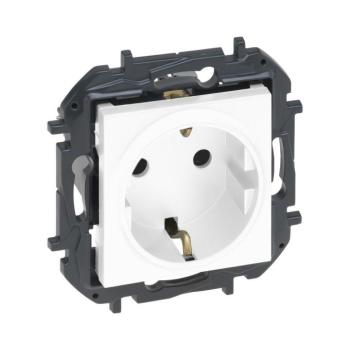 Legrand - NILOE STEP keret nélküli SCHUKO fali aljzat 250V fehér 863121B kép