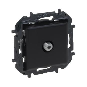Legrand - NILOE STEP keret nélküli TV aljzat, fekete 863575B kép