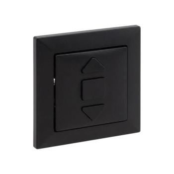 Legrand - SUNO zsaluzia vezérlő kerettel fekete LR0076+LR0074 kép