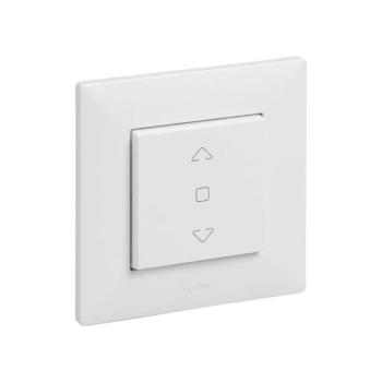Legrand - Zsaluzia vezérlő kerettel NILOE STEP fehér LR0060+LR0058 kép