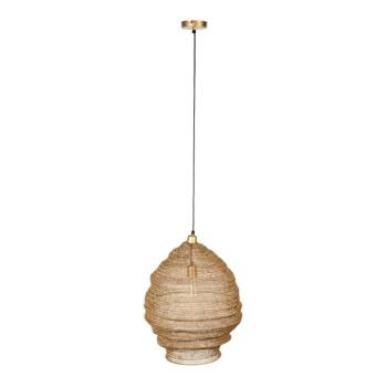 Lena aranyszínű függőlámpa, ø 48 cm - White Label kép