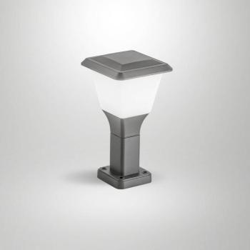 Lena talapzati világítás, 30 cm, sötét szürke, fém, E27, IP65 kép