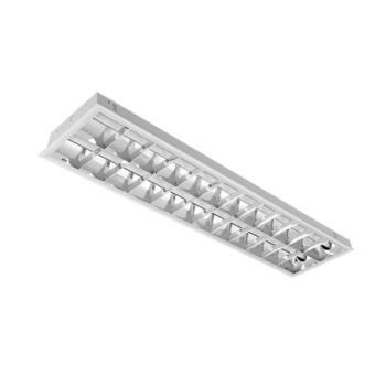 LENA-V LÁMPATEST LED FÉNYCSŐVEL(1200MM) 2X18W 6200K SÜLLYESZTETT SZERELÉSŰ 1195/295 TYPE V kép