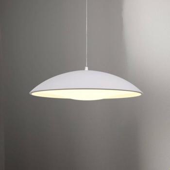 LENTE LED lógó világítás, fehér, Ø 40 cm, fém, Switchdim kép