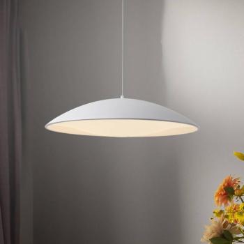 LENTE LED lógó világítás, fehér, Ø 50 cm, fém, Switchdim kép