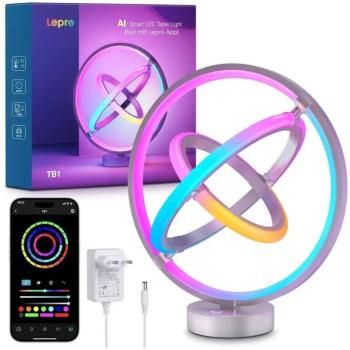 Lepro TB1 AI Smart RGBIC asztali lámpa, Wi-Fi és Bluetooth kép