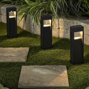 Leszúrható szolár lámpa – 2 melegfehér LED – 33 x 8 x 5 cm kép