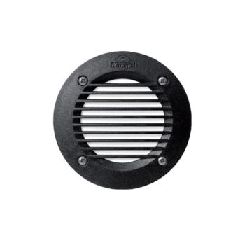 LETI 100GR LED FALI LÁMPA BEÉPÍTETT 3W CCT 4000K IP55 FEKETE kép
