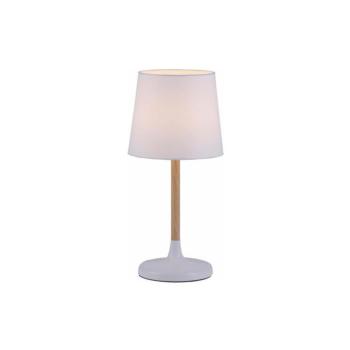 Leuchten Direkt 14423-16 - Asztali lámpa NIMA 1xE14/40W/230V fehér 14423-16 kép