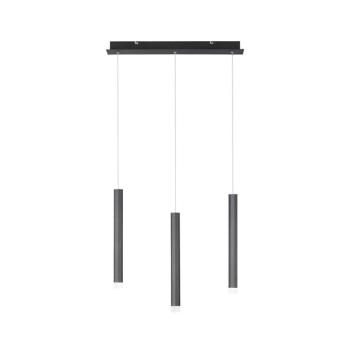 Leuchten Direkt 15203-18 - LED Csillár zsinóron 3xLED/4,8W/230V fekete 15203-18 kép
