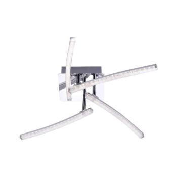 Leuchten Direkt 11291-17 - LED Felületre szerelhető csillár SIMON 4xLED/3W/230V fényes króm 11291-17 kép