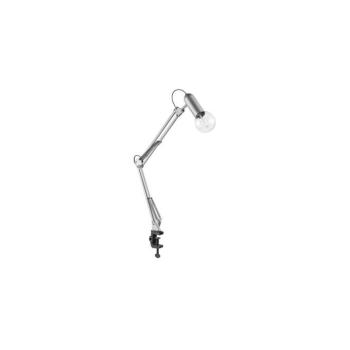 Leuchten Direkt 14773-55 - Csipeszes asztali lámpa TURN ME 1xE27/60W/230V króm 14773-55 kép