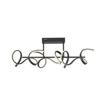 Leuchten Direkt 19032-18 - LED Szabályozható csillár rúdon CURLS 3xLED/25,8W/230V 19032-18 kép
