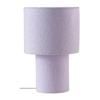 Levendula színű textil asztali lámpa (magasság 44 cm) Aubra – Jotex kép