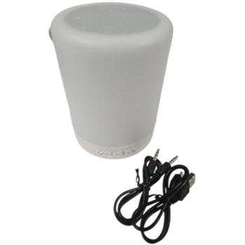 Leventi Smart RGB éjszakai érintős lámpa WiFi-vel és hangszóróval - fehér kép