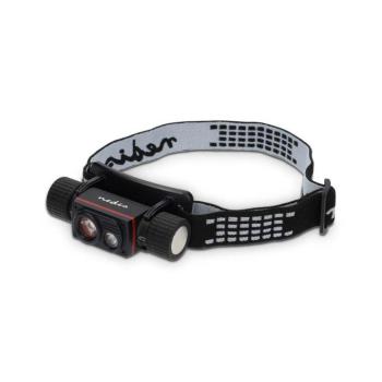 LHLR10WBK- LED fényerőszabályozható újratölthető fejlámpa LED/10W/5V 2200 mAh IPX8 fekete LHLR10WBK