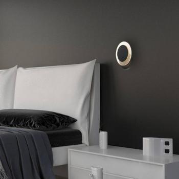 Lido LED fali világítás, fekete, fém, 2700 K kép