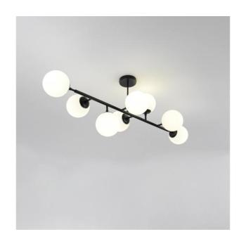 Light Prestige Rúdra szerelt DORADO csillár 8xE14/40W/230V fekete LP-002/8P BK kép