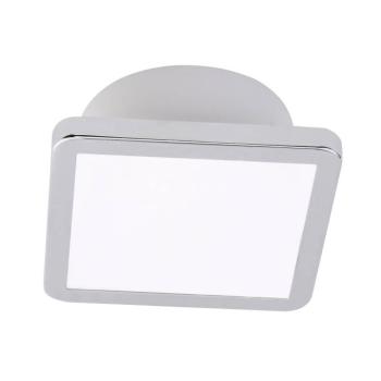 LightMe Aqua Uno mennyezeti világítás, 11 x 11 cm, króm, IP44