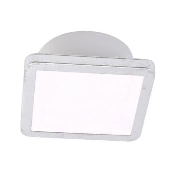 LightMe Aqua Uno mennyezeti világítás, 11x11 cm, levél ezüst, IP44 kép